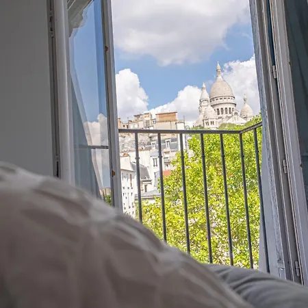 Apartmán Montmatre Vue Sacre Coeur Paříž